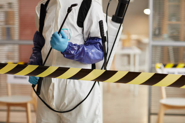 Professional Biohazard technician working in Mills, NE